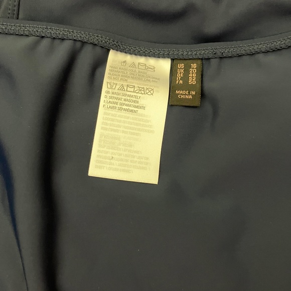 👙 G.I.L.I. Swim Peplum Tankini with High Waisted Bottoms - Size 16 - Picture 8 of 10